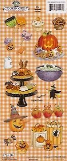 Cardstock Stickers-Halloween Goodies