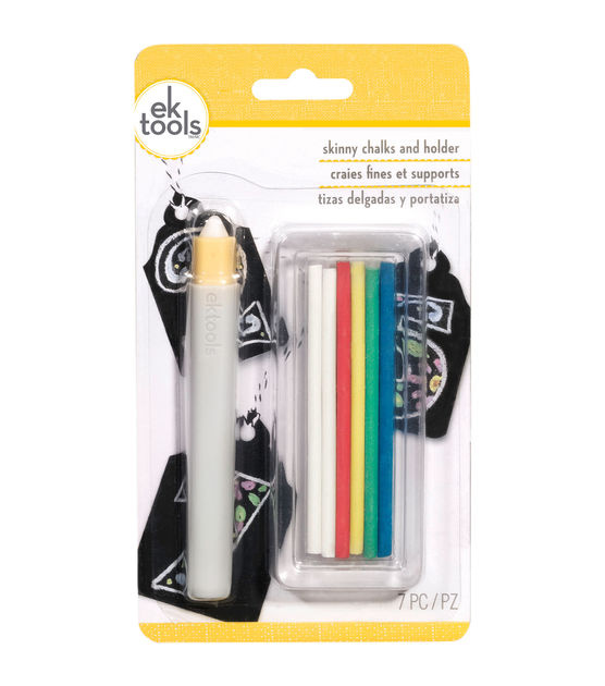 Skinny Chalk Holder W/6 Chalk Sticks