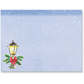 Winter Lamppost/A2 Envelope