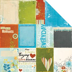 12x12 Scrapbook Layout: Ft Fancy Pants Designs 