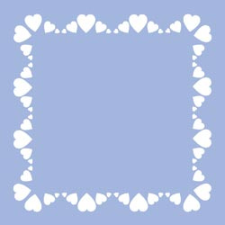 Framed In Love Border and  Corner Punch