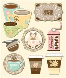 Sticker Medley-Coffee