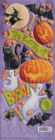 Tim Coffey Halloween Embossed Stickers