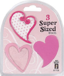 Super Brads/Pink Hearts