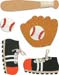 Baseball stickers