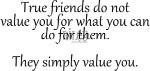 Friends Value You/Cling