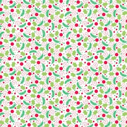 12x12 Holly Days (suede on red dots only)