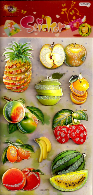 Fruit/3D Stickers
