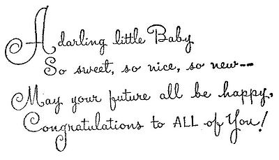 Baby, So Sweet, So New
