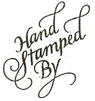 Hand  Stamped