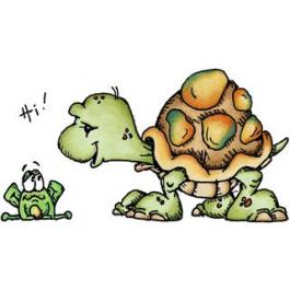 Frog & Turtle Greeting