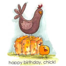 Happy B/D Chick