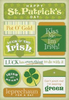 Cardstock Stickers-Pot O' Gold