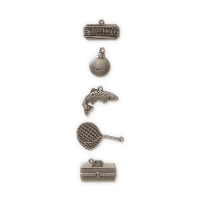 Mini Charms Fishing/5 Pkg