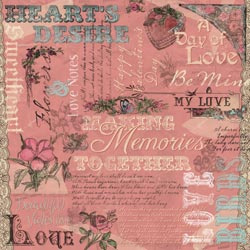 12x12 Hearts Desire Collage