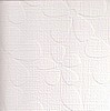 12x12 Embossed Oopsy Daisy White