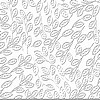 12x12 Embossed Peek-A-Boo Leaves White