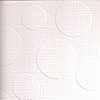 12x12 Embossed Polka Dot White