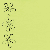 12x12 In Stitch'z Flower Limeade
