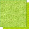 12x12 Double Sided Glitter Bella Lemon Grass