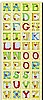 Cardstock Alphabet Stickers/Loving Spoonful