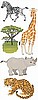 Jolee's Safari Animals