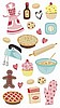 Sticko/Glitter Stickers Baking