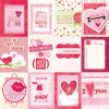 12x12 Valentine Foil Cut-Out Cards