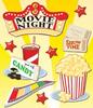 Movie Night Sticker Medley