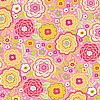 12x12 Pink Floral/Berry Sweet Flat Paper