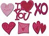 12 Pcs. Felt Frenzy Adhesive/Valentine