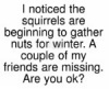 Nuts For Winter/Cling