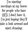 OCD Meeting/Cling