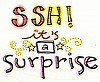 Ssh! Suprise