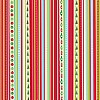 12x12 Christmas Stripes